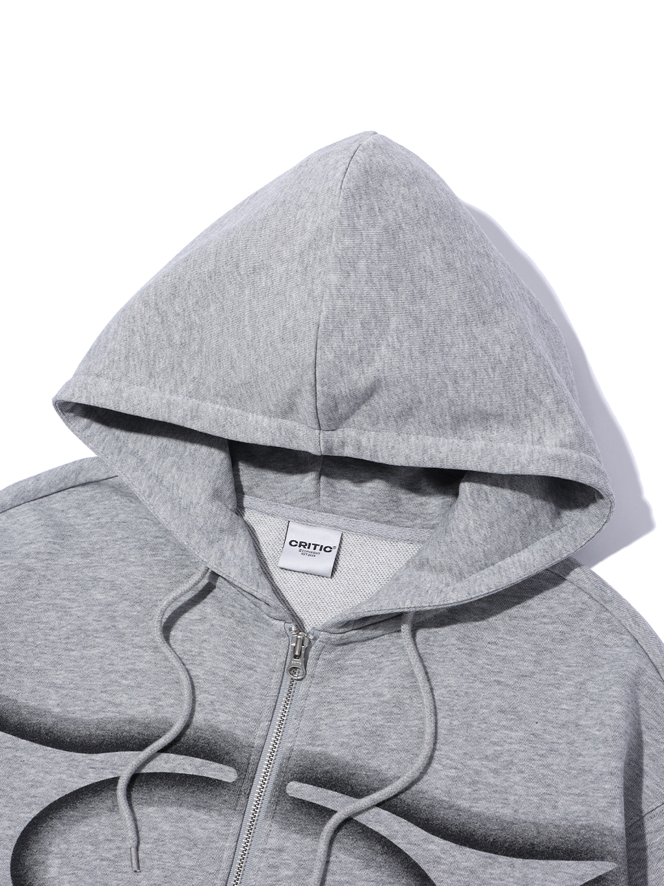 【CRITIC】WORMHOLE LOGO HOODIE ZIP-UP MUSINSA公式 | CRITIC WORMHOLE LOGO HOODIE ZIP-UP BLACK