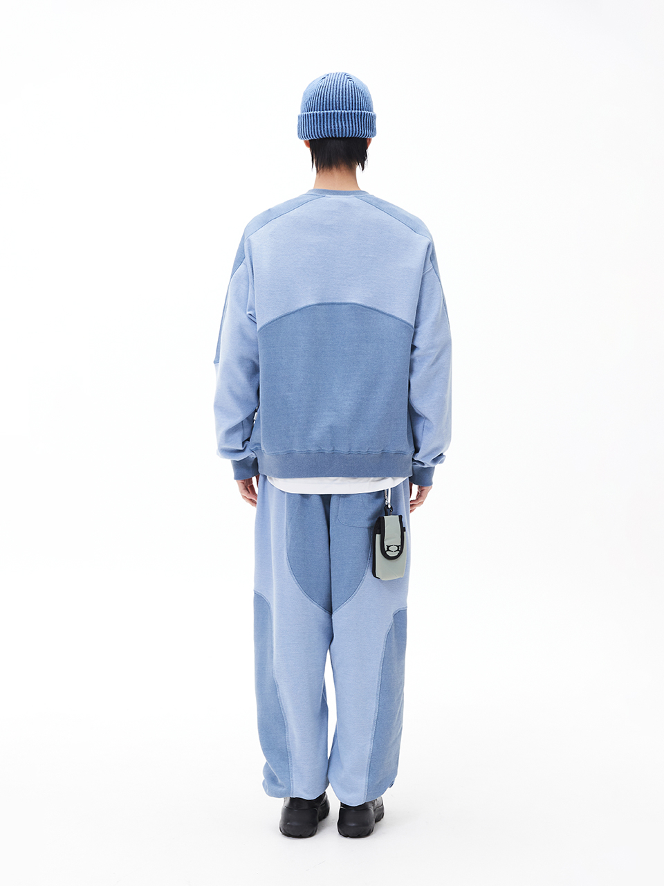 크리틱(CRITIC) INCISION PIGMENT SWEATSHIRTS BLUE - 사이즈 크리틱(CRITIC) INCISION PIGMENT SWEATSHIRTS BLUE - 사이즈