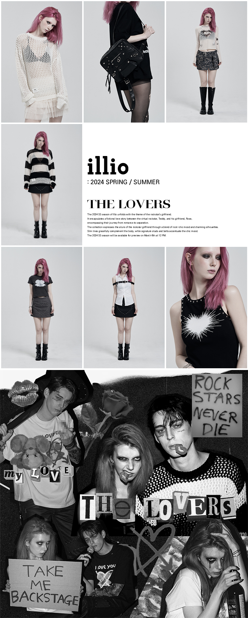 MUSINSA | ILLIO BLACK LOVER ONE SHOULDER T-SHIRTS