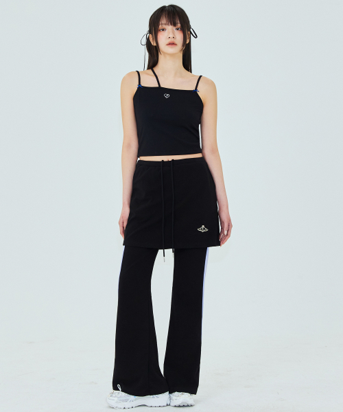 Брюки-юбка SPIN PANTS IN BLACK