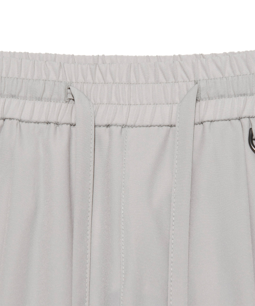Легкие нейлоновые брюки на завязках, Light Gray