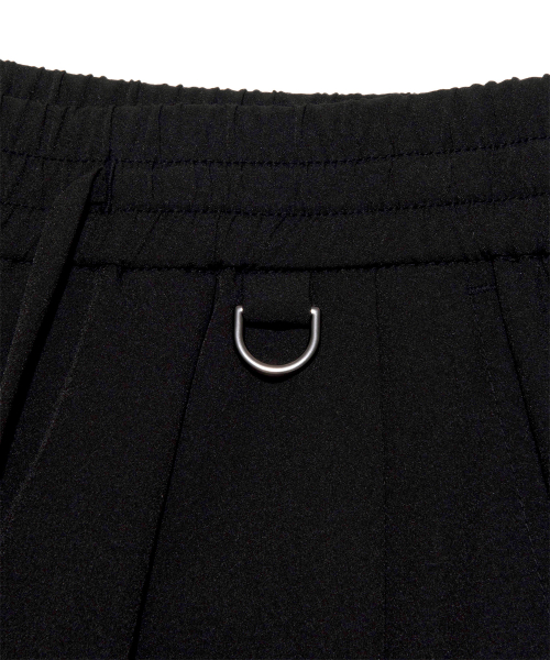 Легкие нейлоновые брюки на завязках Black