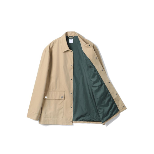 Полуоверсайз полупальто карго с 3 карманами Beige