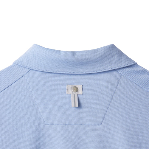 BUTTON collar T-рубашка - L/синий (P242MPL222)