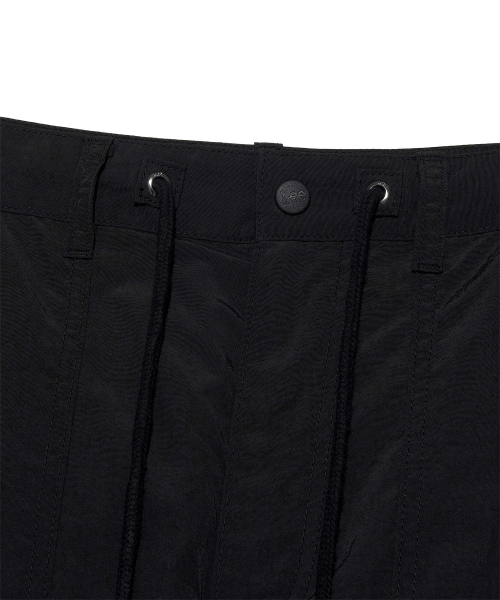 Нейлоновые брюки карго утилити Black