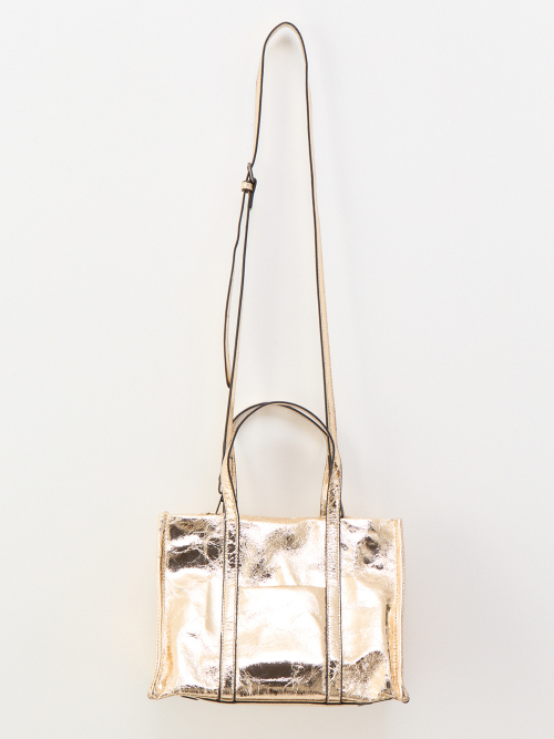 PLANET SHOPPER BAG GOLD