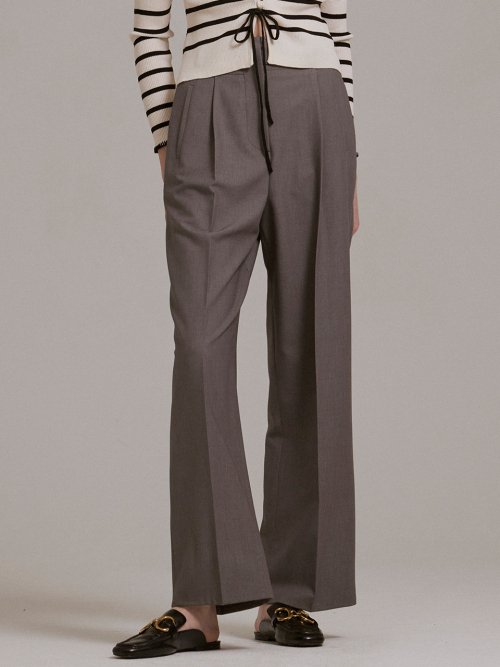 highwaist pintuck брюки (2color)