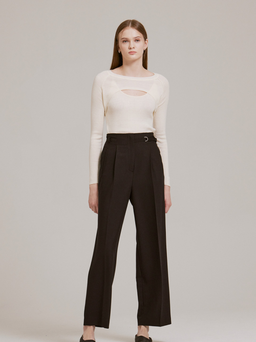 highwaist pintuck брюки (2color)