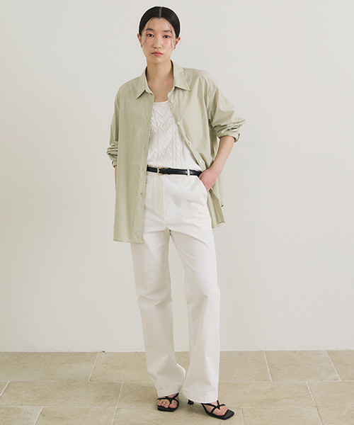 button classic cotton брюки-ivory
