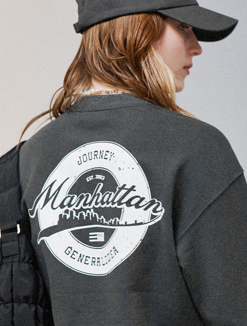 Свитшот Manhattan Cozy [Charcoal] / SBD1U02009