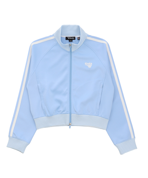 W TRACK CROP zip-up [SKY синий]