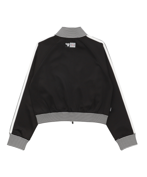 W TRACK CROP zip-up [черный]
