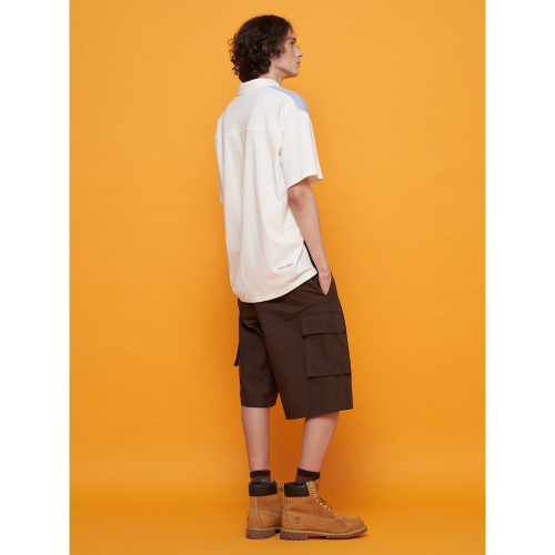 Cash Pawn Graphic Short Sleeve Polo TShirt Ivory