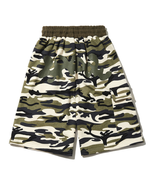 TS LOGO BERMUDA SWEAT брюки (CAMOUFLAGE)