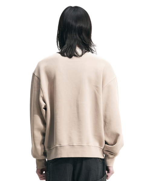 Logo Garment Dyed Sweatshirt