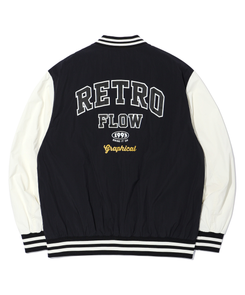 Нейлоновый бомбер Retroflow BLACK (LO2JU212-076)