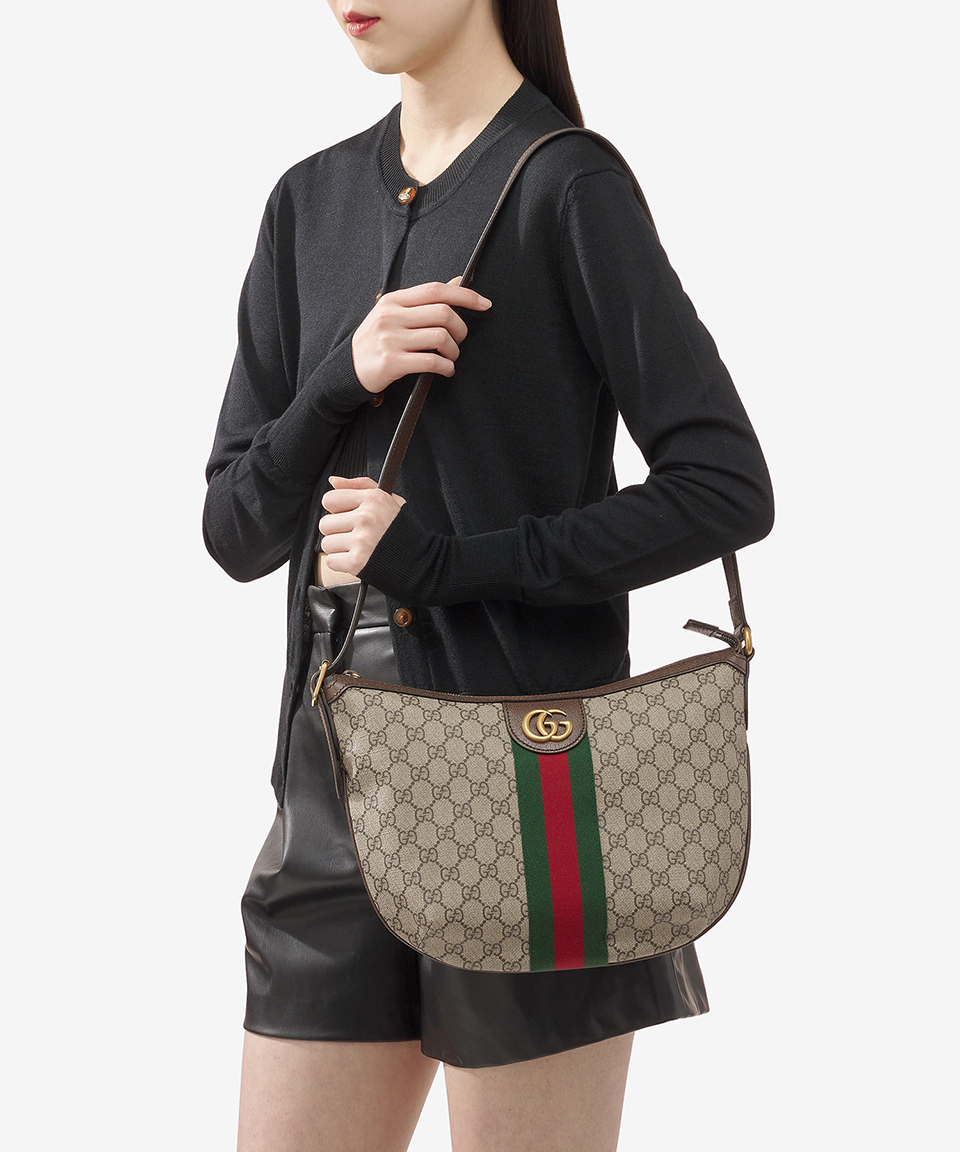 ★GUCCI★ Small Ophidia Crossbody Bag Beige 5981259IK3T8745 MUSINSA | GUCCI Small Ophidia Crossbody Bag - Beige