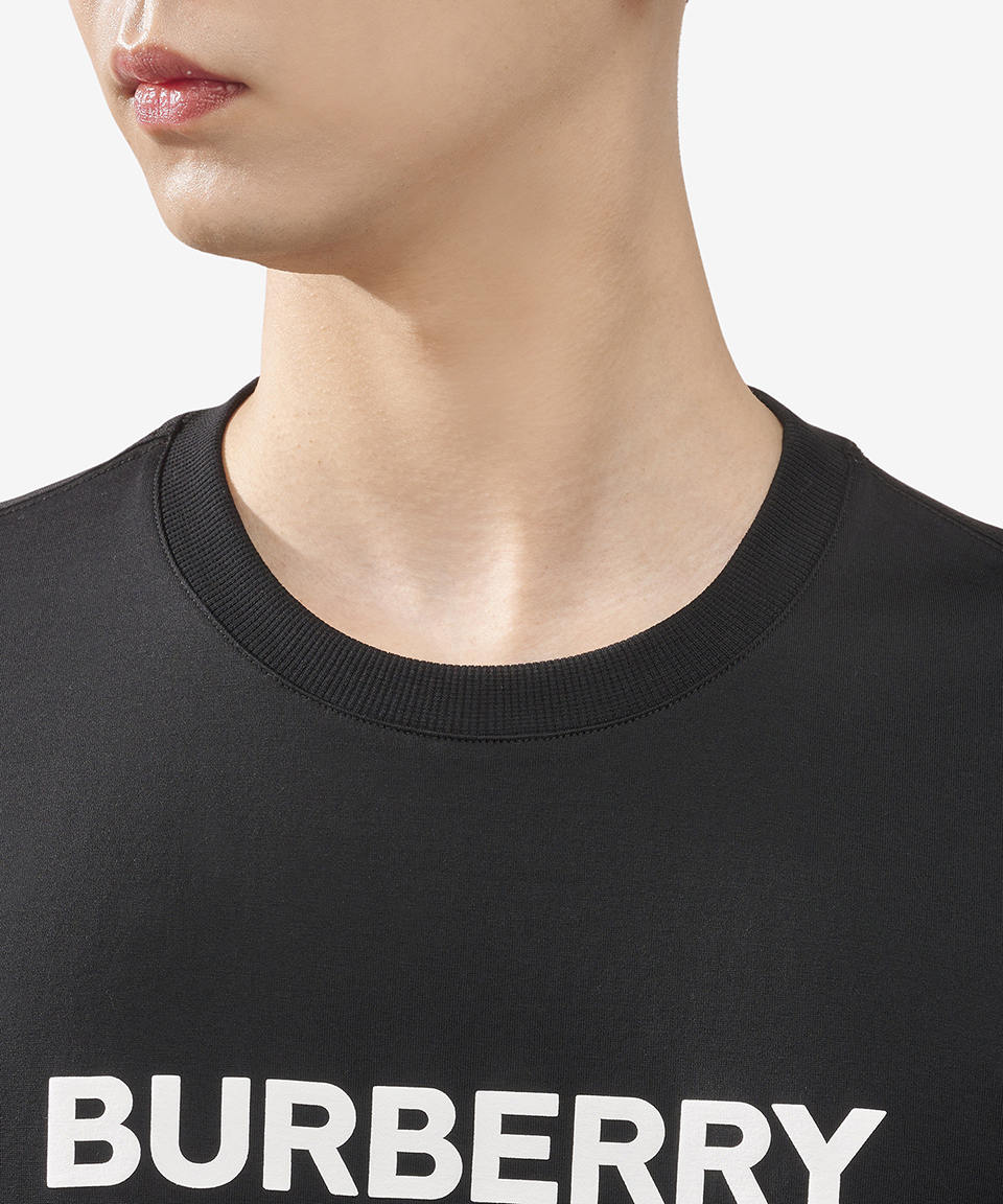 MUSINSA | BURBERRY Logo Print Cotton Relaxed Fit Short