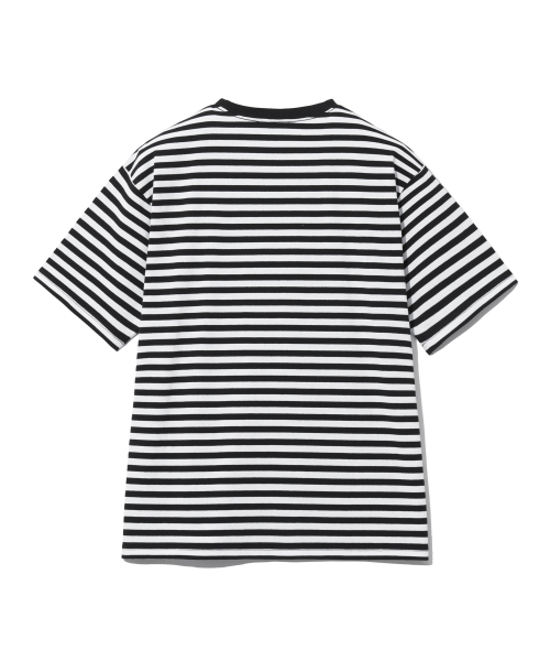 [2PACK] Футболка Embroidery Dan с коротким рукавом White/Stripe