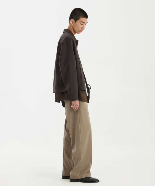 Cut-Off Trucker Пиджак - Brown