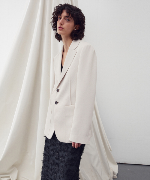 TWILL BLAZER Пиджак CREAM