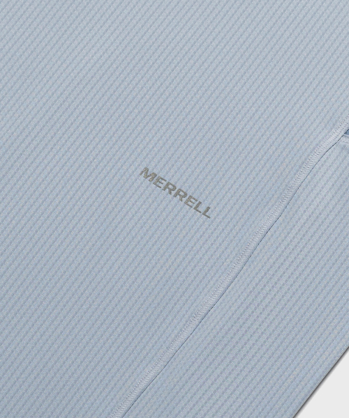 [MEN] Футболка Trail Mesh Patch LIGHT BLUE