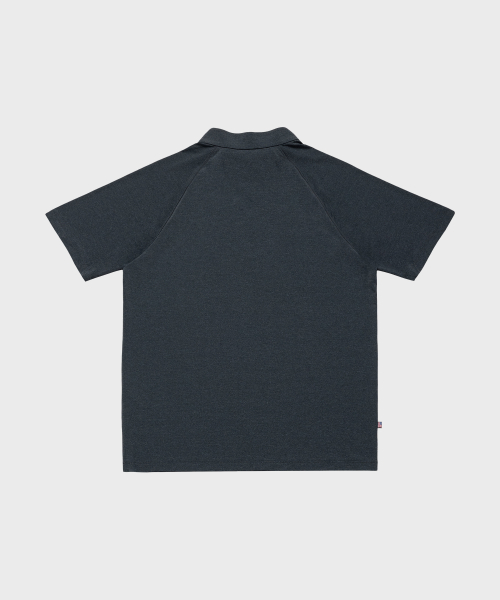 [MEN] Футболка Hike Stretch на молнии NAVY