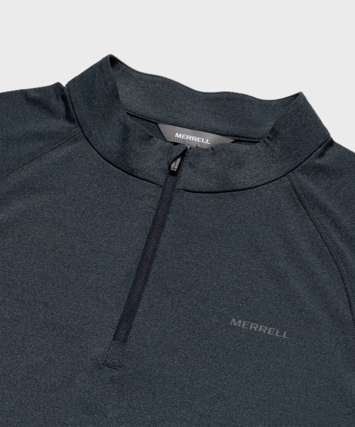 [MEN] Футболка Hike Stretch на молнии NAVY