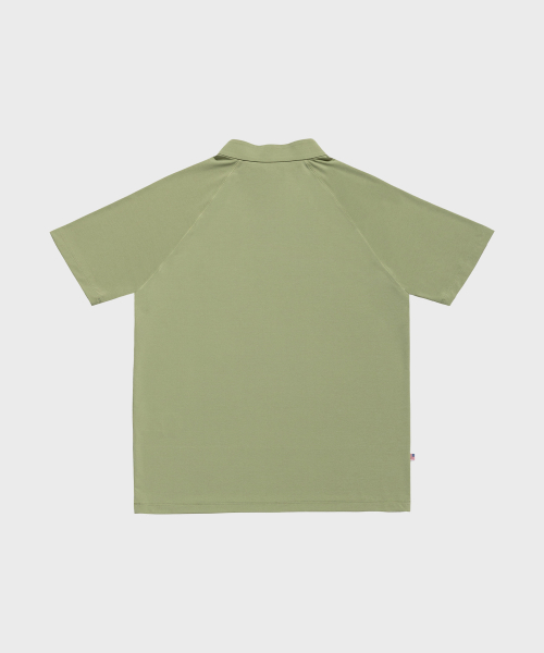 [MEN] Футболка на молнии Hike Stretch LIGHT KHAKI
