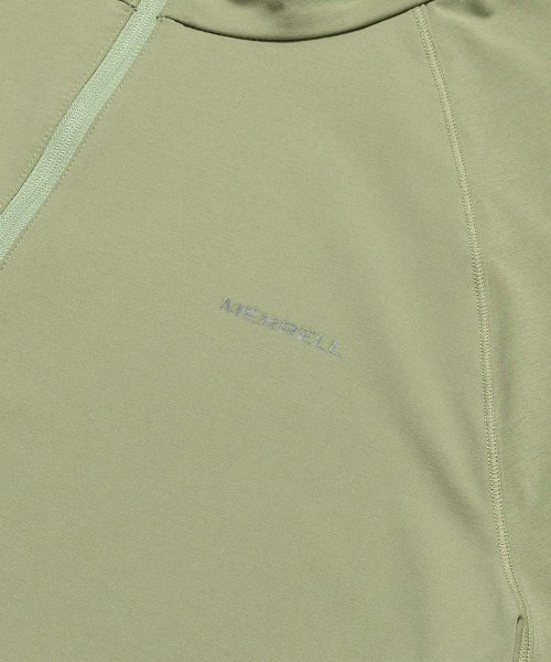 [MEN] Футболка на молнии Hike Stretch LIGHT KHAKI