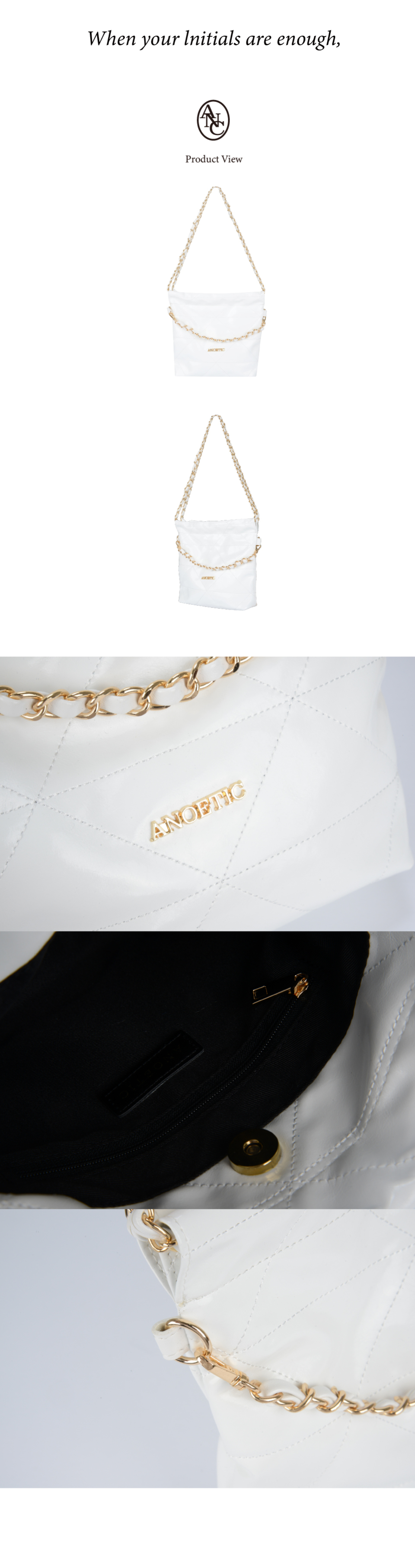 ★ANOETIC★ ANC TINY JOURNEY BAG_IVORY MUSINSA | ANOETIC ANC TINY JOURNEY BAG_IVORY