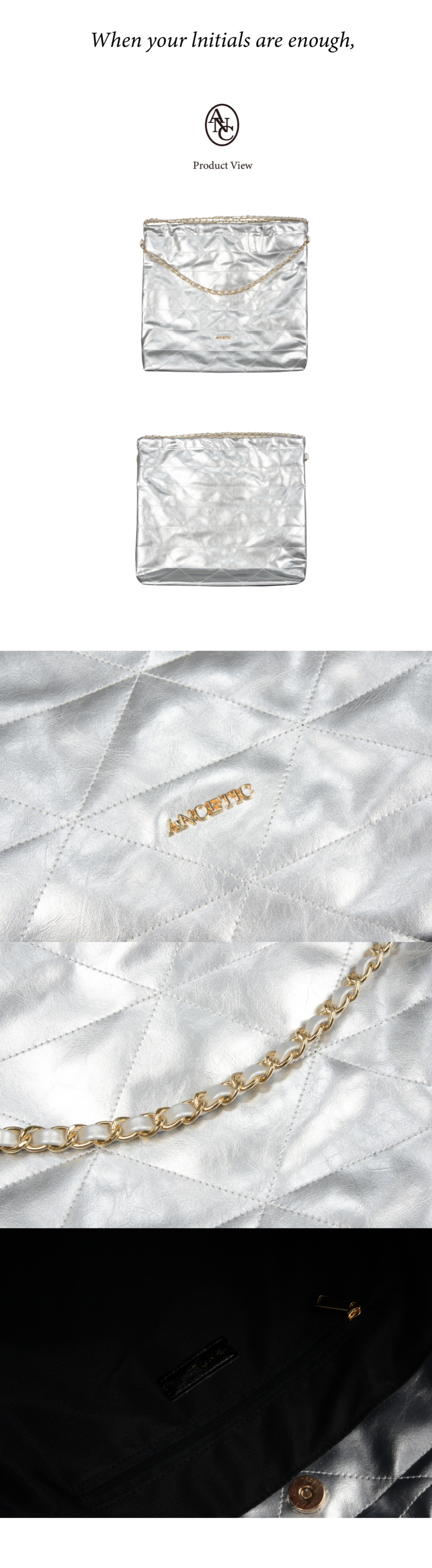 ★ANOETIC★ANC MAXI JOURNEY SHOPPER BAG Designer fashion, Seoul-fully created | W Concept