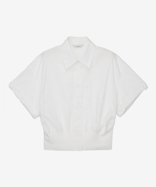 Hem banding overfit Рубашка MYWS3208