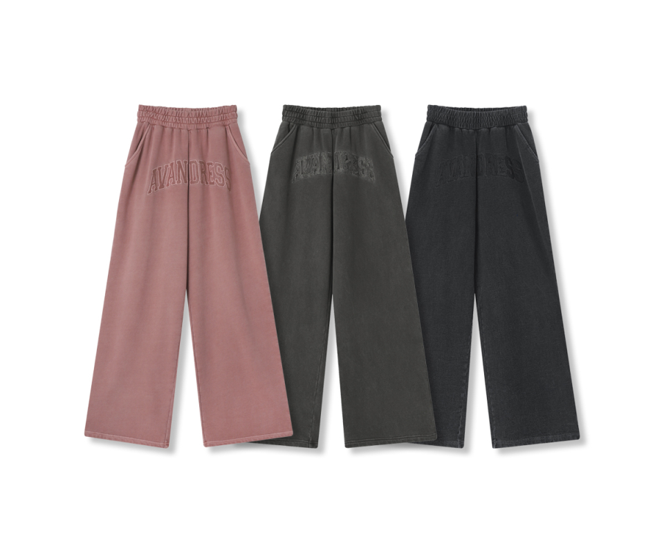 パンツ AVANDRESS Felt 3D Pigment Wide Pants 3COL MUSINSA | AVANDRESS Felt 3D Pigment Wide Pants - 3COL