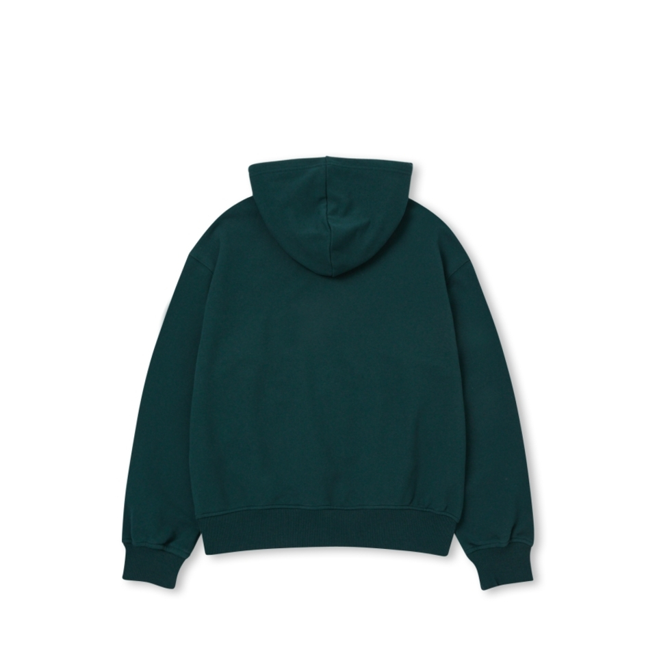 さらに100円引き◆NERDY◆Big Blank Logo Hoodie NERDY Big Logo Pullover Hoodie BLACK 21HO-I（ノルディー