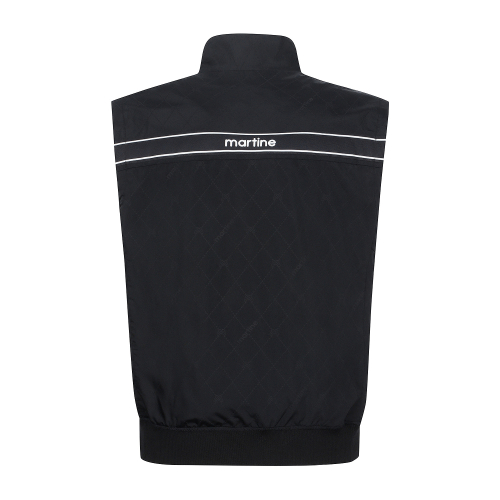 Woven Jacquard Vest_Black (Men)