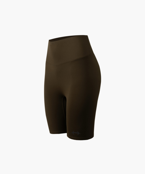 Женские байкерские шорты Support 4.0 (Dark Brown)