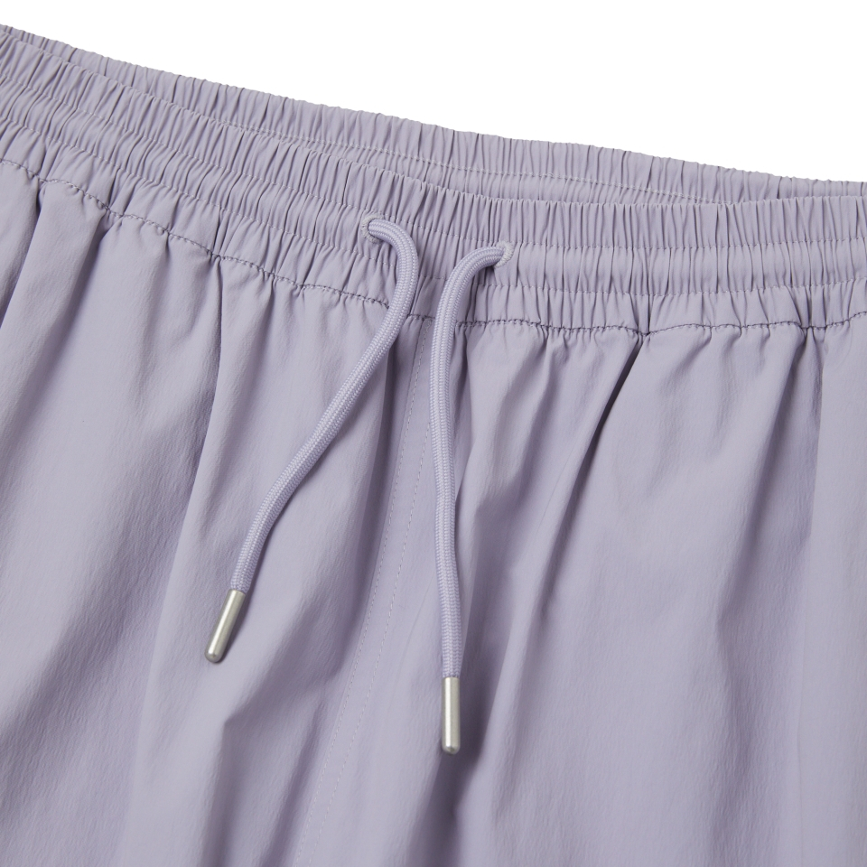 MUSINSA | NERDY Conceal Zipper Woven Pants Light Purple