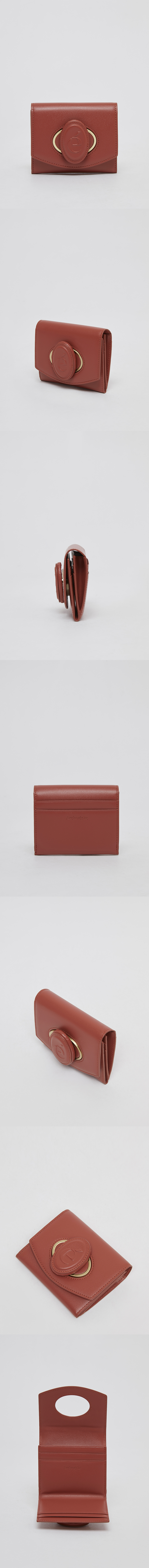 日本未入荷★Archivepke★Oval wallet / 全4色 韓国人気財布【Archivepke】 Oval Wallet バターカラー◇送料込