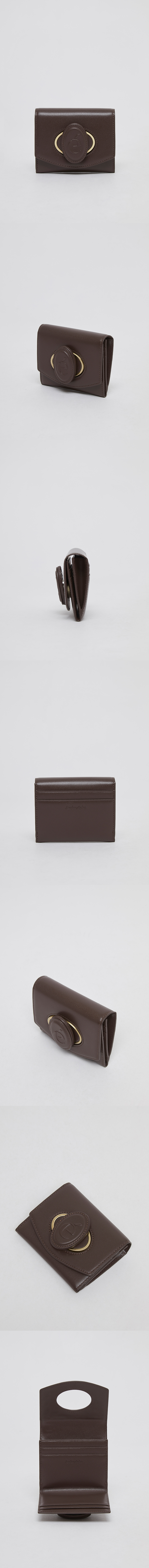 MUSINSA | Archivépke Oval wallet(Choco spread)_OVADX25001DKB