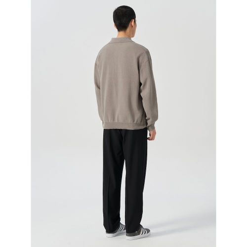 Зауженные брюки на резинке 4WAY STRETCH - Black 424321LY35