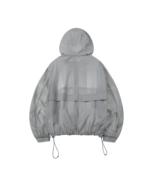 2-WAY Summer Sheer Ветровка Пиджак [GRAY]