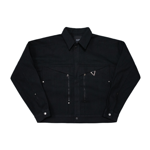 VC4301 _DENIM Пиджак _Black