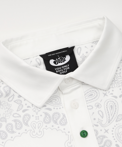 YORF PK Рубашки PAISLEY Белый