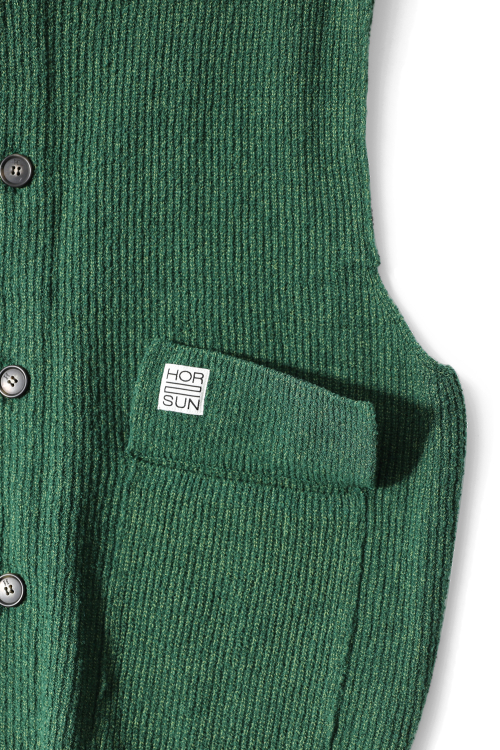 Acorn Hoodie Vest Кардиган Cotton Трикотаж Smart Green