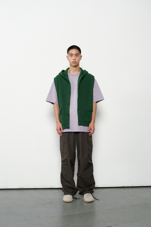 Acorn Hoodie Vest Кардиган Cotton Трикотаж Smart Green