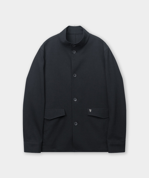 Куртка со стойкой Sleek - Black