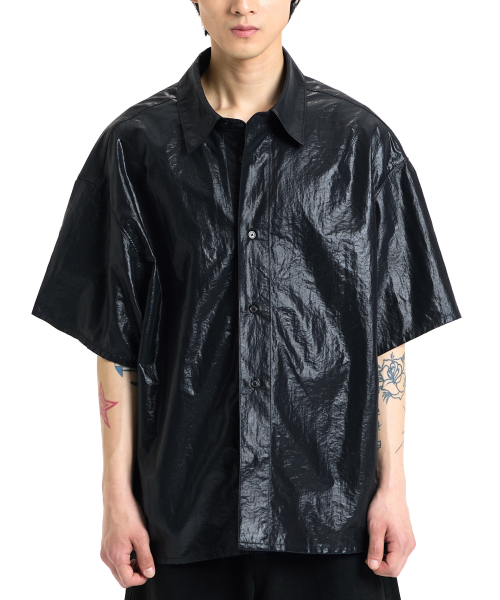 Glossy Полу Рубашки