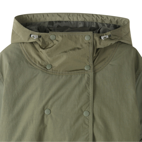 Two Buttons Midi худи Jumper_RQUAS24505KHX