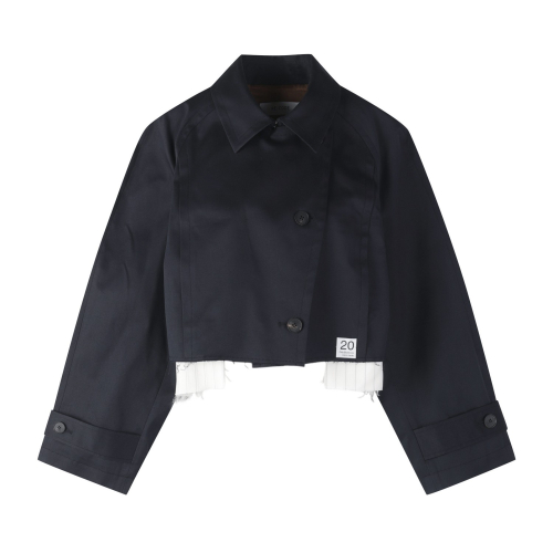 Trench пальто Cropped Jacket_RQJAS24501NYX